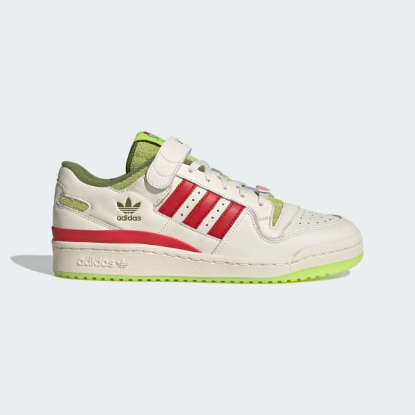 White The Grinch Forum Low Shoes Kids