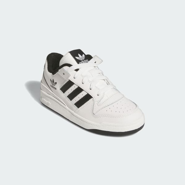 White Forum Low CL Shoes Kids