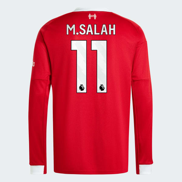 adidas Liverpool FC 25/26 Home Jersey Longsleeve - Red | Free