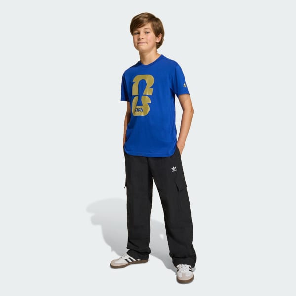 Blue FIFA World Cup 26™ Official Emblem T-Shirt Kids