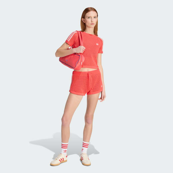 Vermelho SHORTS TRICÔ