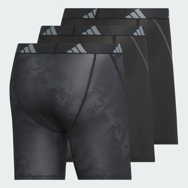 Performance Mesh Graphic 3-Pack Boxer Briefs