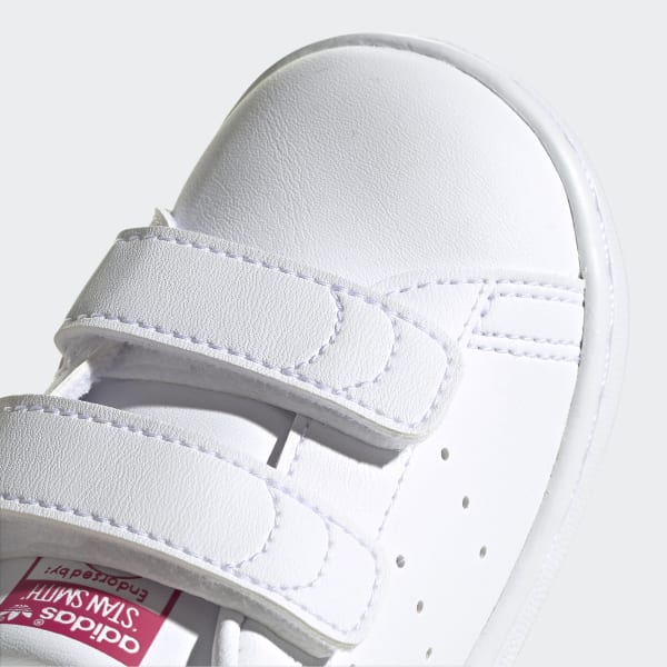 Adidas women's stan smith rose gold & 2025 white sneakers