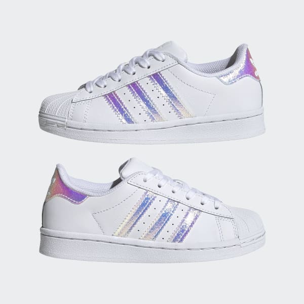 Aanzienlijk voorstel minimum Superstar iriserend witte kinderschoenen | adidas Nederland