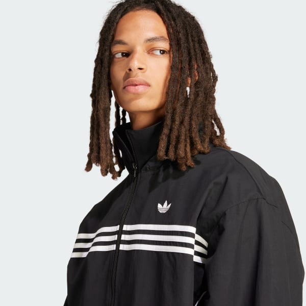 adidas Flames Jacket - Black | Free Shipping with adiClub