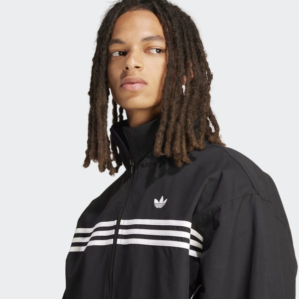 adidas Flames Jacket - Black | Free Shipping with adiClub | adidas US