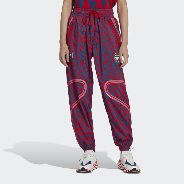 cervená Kalhoty Arsenal FC x adidas by Stella McCartney Woven BY939