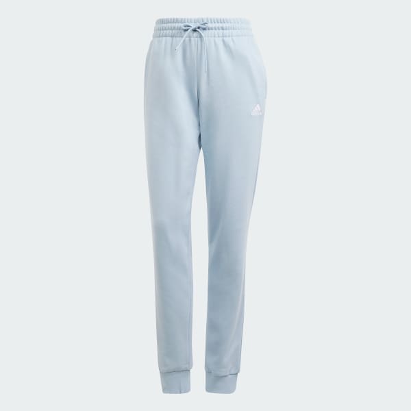 Bleu Pantalon en molleton à chevilles élastiques Essentials Linear