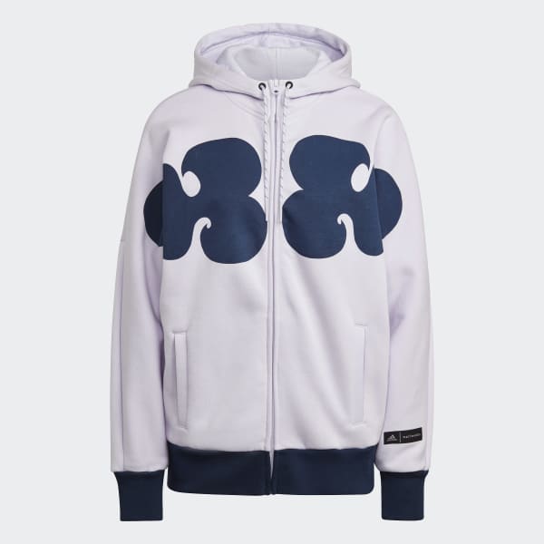 Purple Marimekko Hooded Track Top