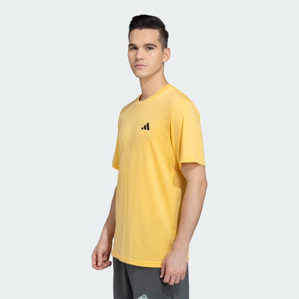 Yellow TRAIN ESSENTIALS COMFORT TRAINING TEE