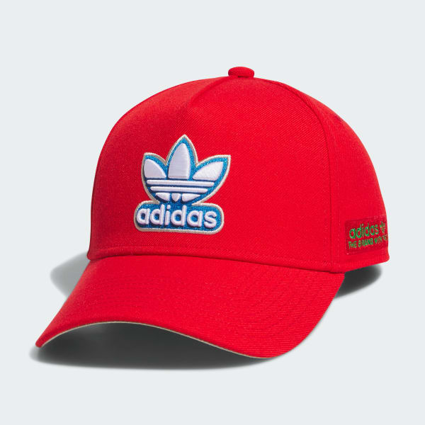 adidas M ORIGINALS A-FRAME SNAPBACK - Red | Free Shipping with