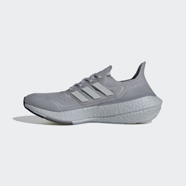 Grey Ultraboost 21 Shoes KYQ93