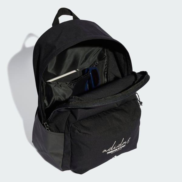 Adidas originals classic medium backpack in all over logo hot sale