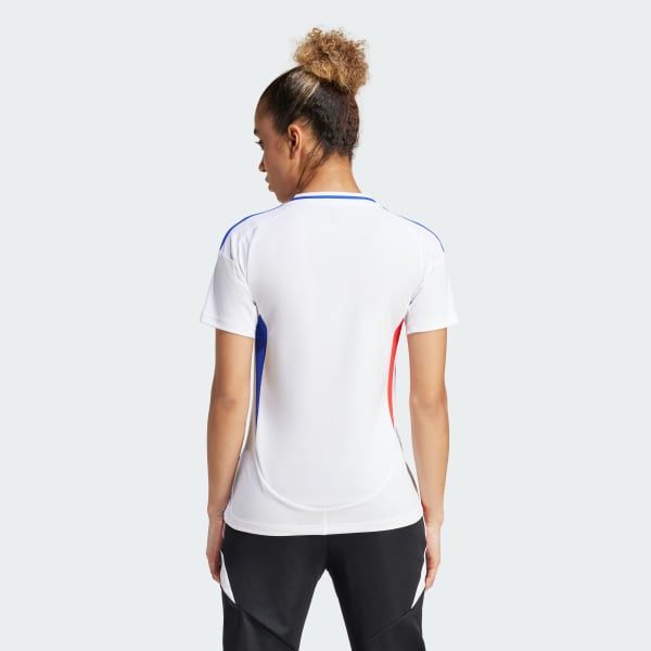 Bialy Koszulka Olympique Lyonnais 24/25 Home