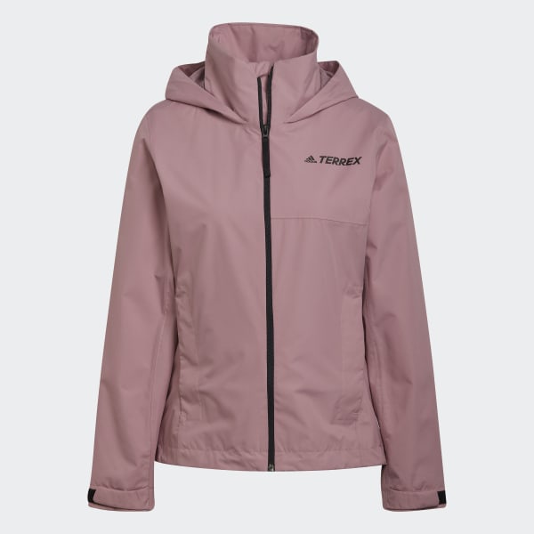 Paars Terrex Multi RAIN.RDY Primegreen Dubbellaags Regenjack 29586
