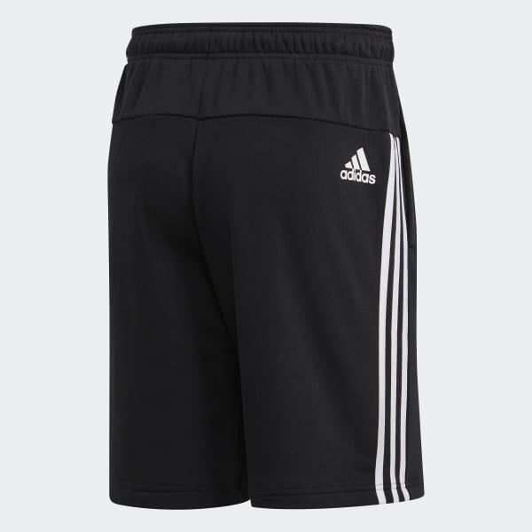 Black Must Haves 3-Stripes French Terry Shorts