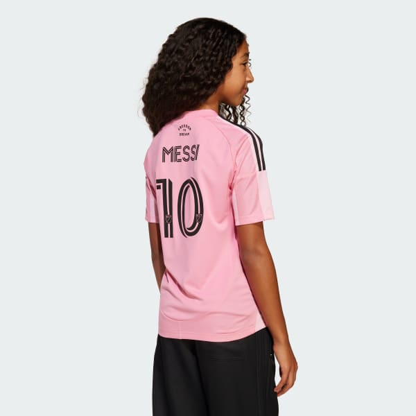 Rosa Camisola Principal 25/26 do Inter Miami CF – Messi (Criança)