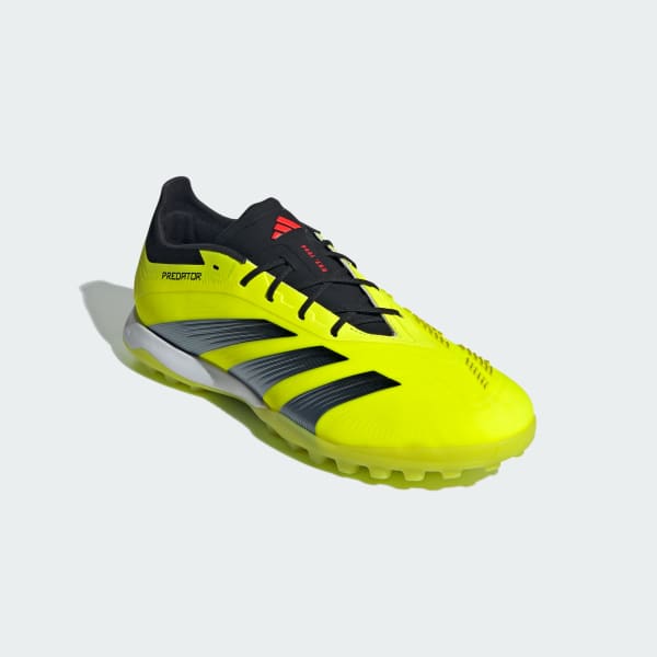 adidas Predator 24 Elite Turf Soccer Shoes - Yellow | Free adidas Predator 24 Elite Turf Soccer Shoes - Yellow | Free