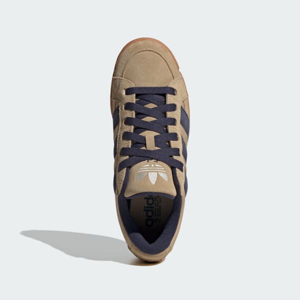 Adidas superstar khaki slip on top