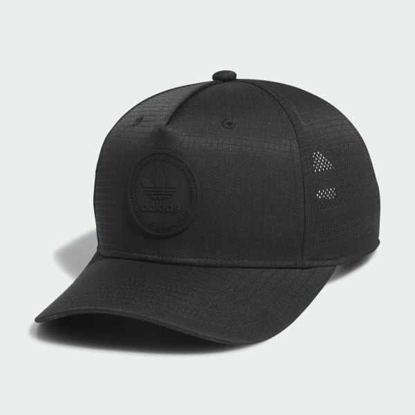 adidas OG Emblem Snapback Hat - Black | Free Shipping with