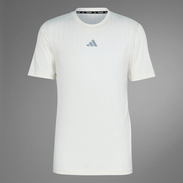 White workout tee hot sale