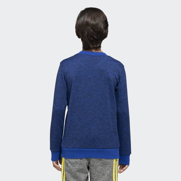 Blue B CREW FL SWT