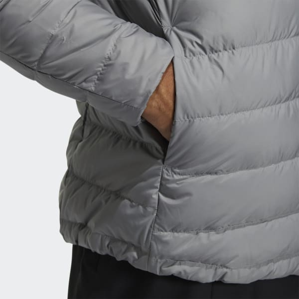 Grey Long Sleeve Down Jacket DP501