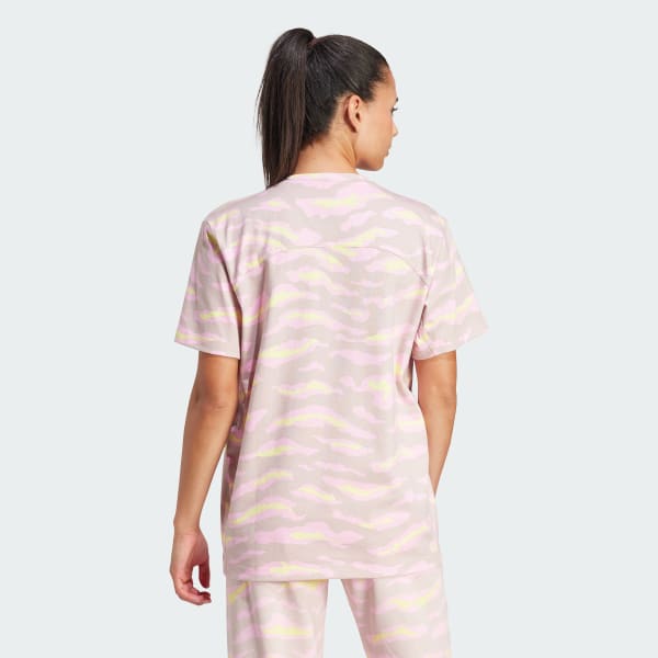 Pink adidas by Stella McCartney TrueCasuals Printed Tee