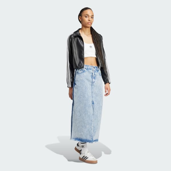 Multicolor KSENIASCHNAIDER Denim Maxi Skirt