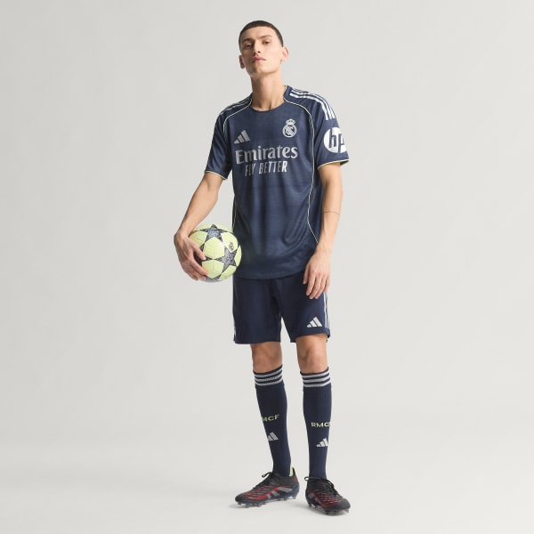 Biru Jersey Away Autentik Real Madrid 25/26