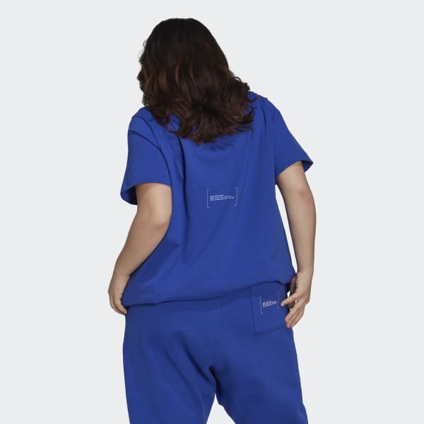 modrá Tričko (plus size) CV935