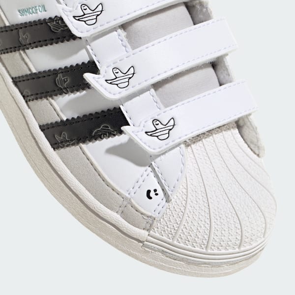 adidas Superstar Shmoofoil Comfort Closure Shoes Kids White adidas Philippines