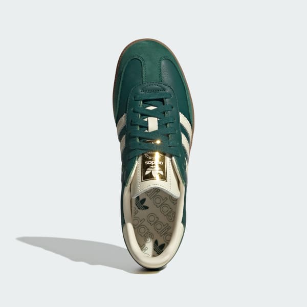 Adidas samba store green trainers