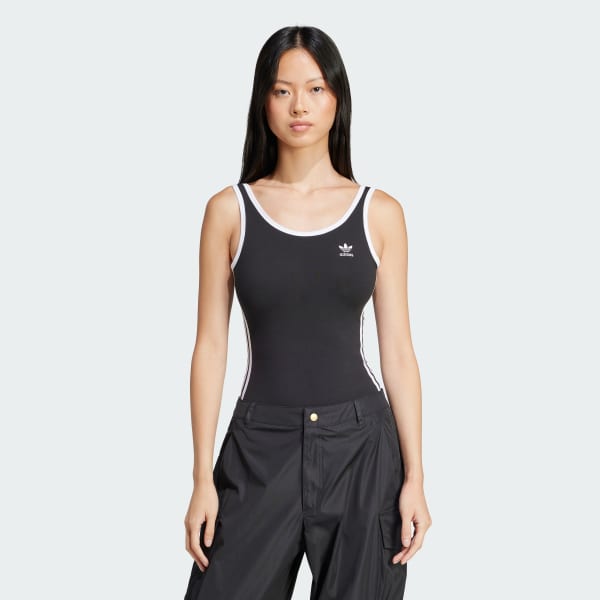 Adidas originals adicolor 3 stripes bodysuit store