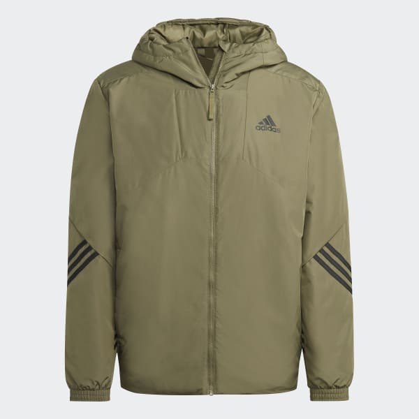 Grun Back to Sport Hooded Jacke