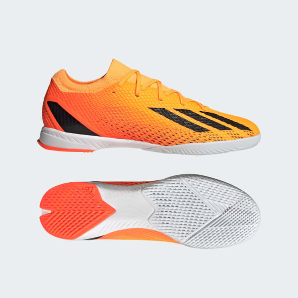 adidas X Speedportal.3 Indoor Soccer Shoes - Gold | Unisex Soccer ...