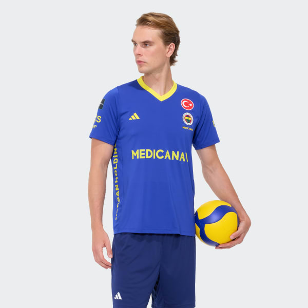 Blue Fenerbahçe Men Volleyball Jersey