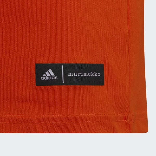Orange Marimekko Graphic T-Shirt CS431