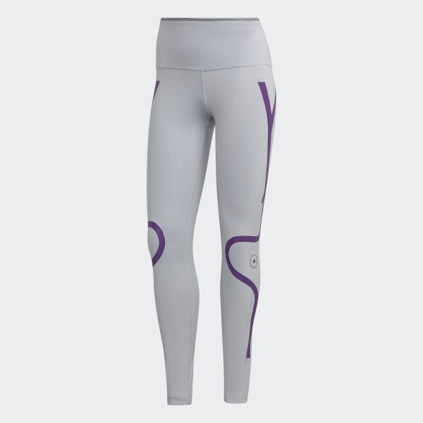 Γκρι adidas by Stella McCartney TruePace Running Tights RP600