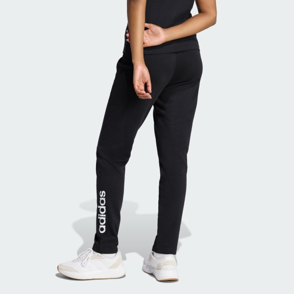 Negro PANTALÓN ESSENTIALS BIG LINEAR DE TELA FLEECE