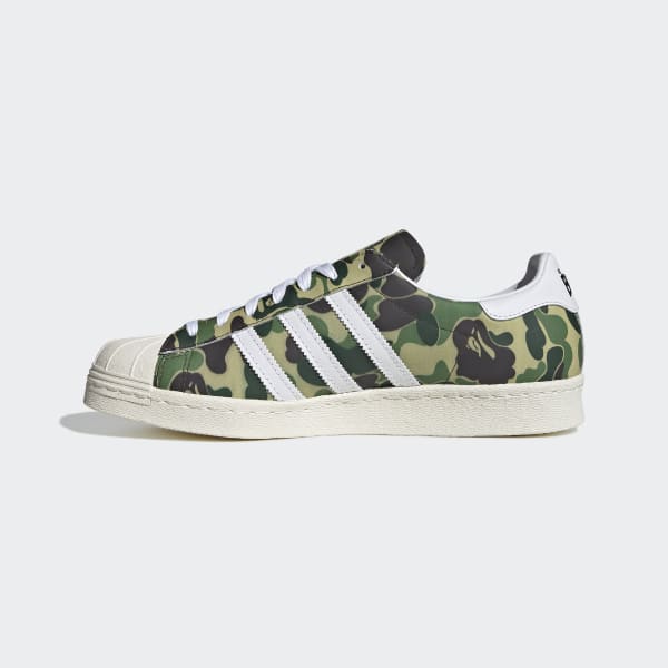 Adidas super ape star heren wit deals