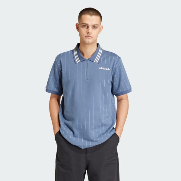 Azul Camiseta Polo Premium