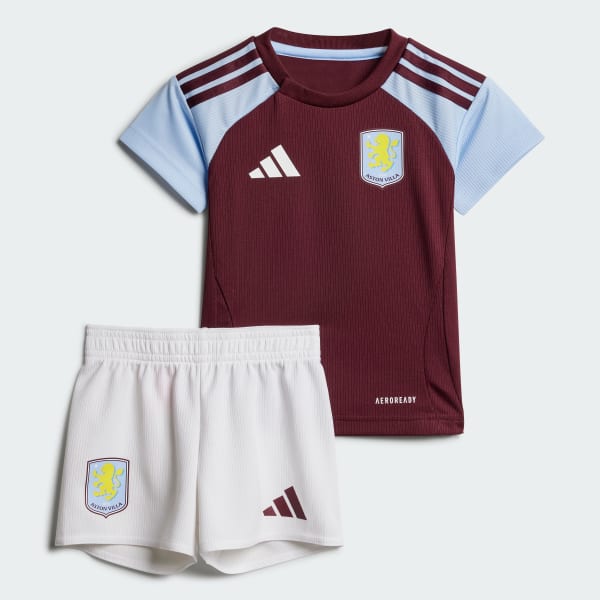 Burgundy Aston Villa FC 24/25 Home Baby Kit Kids