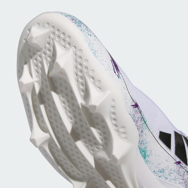 Adidas Men s Adizero Electric Zubaz Football Cleats Cloud White Core Black Cloud White 9.5