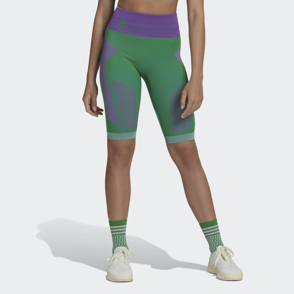 Gron adidas by Stella McCartney TrueStrength Seamless Short leggings VZ960