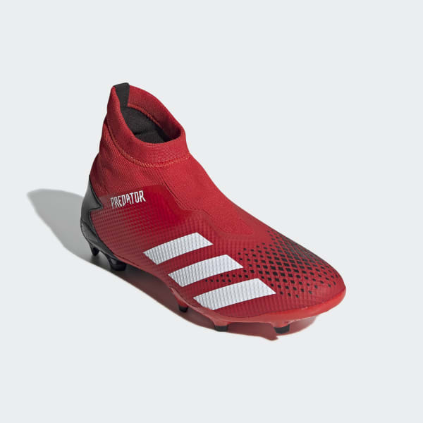 adidas laceless red