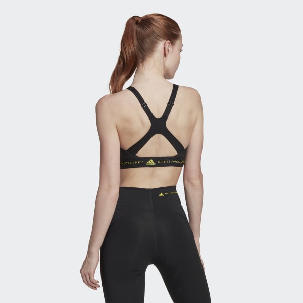 cerná Podprsenka adidas by Stella McCartney TruePurpose Medium Support DL559