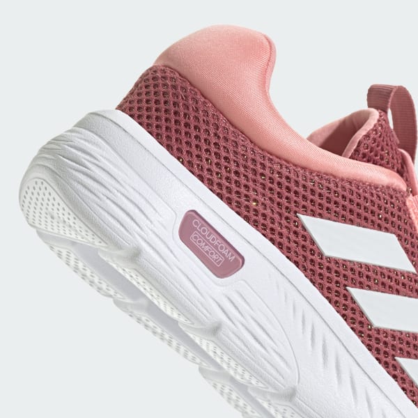 Adidas cloudfoam women's red store