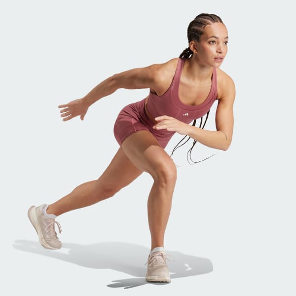 Pink Own the Run Short Leggings
