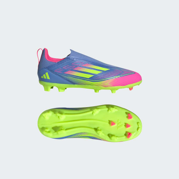 Bla F50 League Laceless Firm/Multi-Ground Fotbollsskor